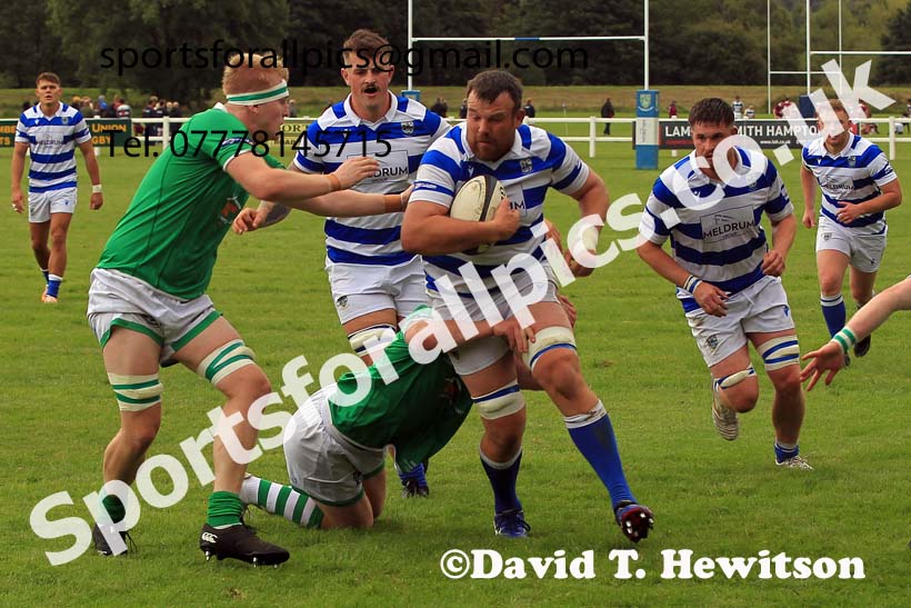 Tynedale v Wharfedale Foresters.  Photo: David T. Hewitson/Sports for All Pics